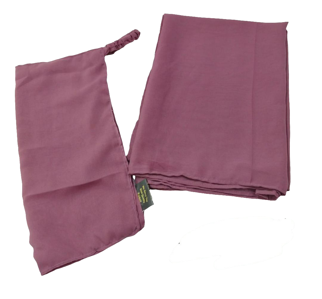 Chiffon Georgette Hijab Niqab Set Available in all Colours Girls School College Niqab Headwear Muslims Wear Islamic Modest Wear